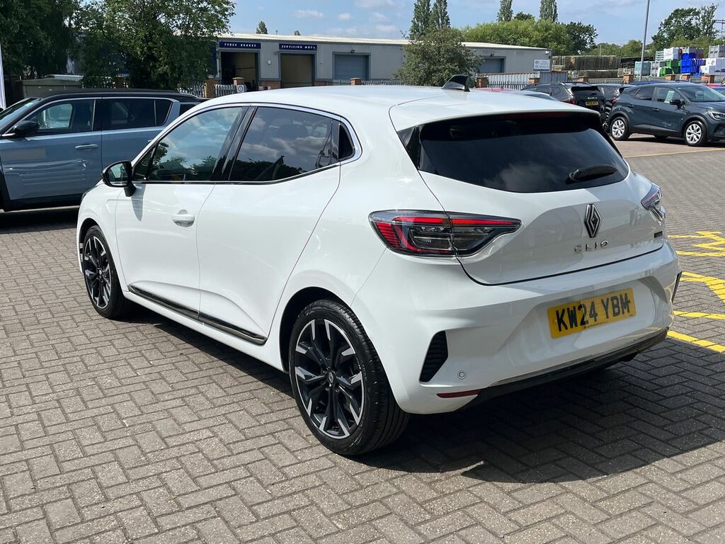 Renault Clio Hatchback Techno KW24YBM White #4
