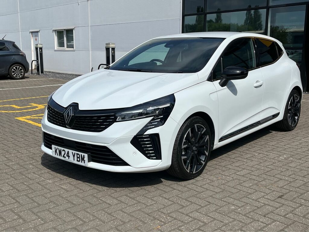 Renault Clio Hatchback Techno KW24YBM White #6