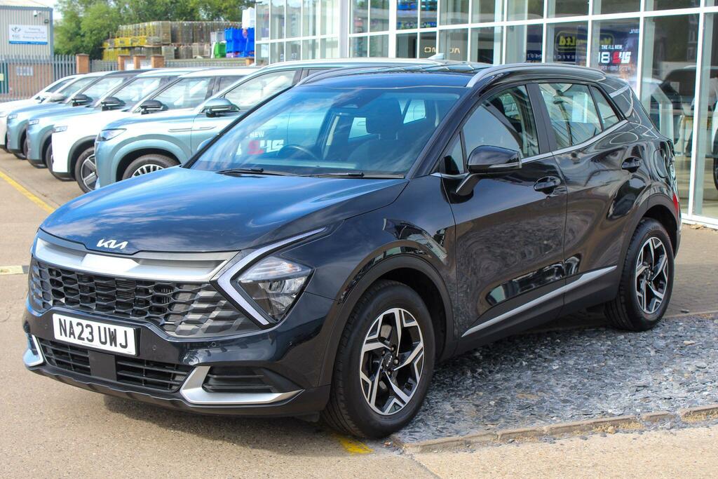 Kia Sportage 1.6 T-gdi 2 Euro 6 Ss NA23UWJ Black #3
