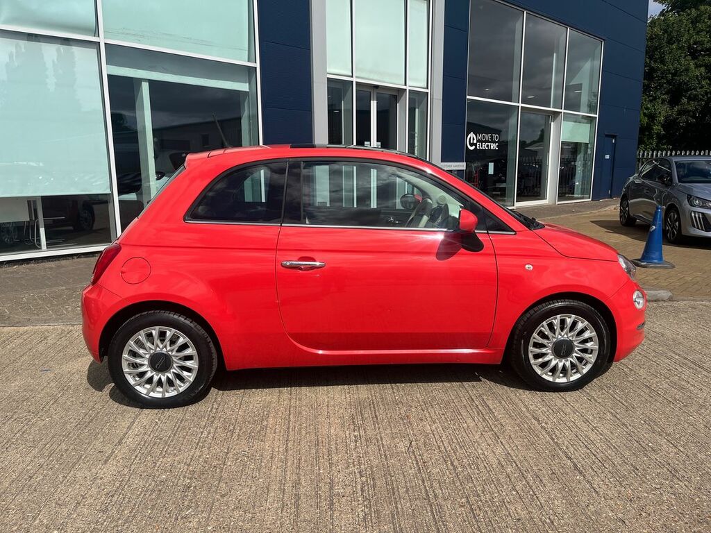 Fiat 500 1.2 Lounge Hatchback Euro 6 Ss Pink #2