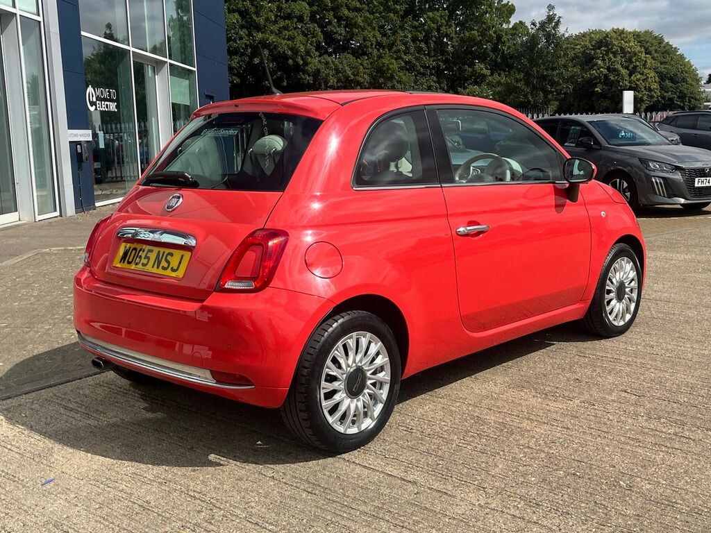 Fiat 500 1.2 Lounge Hatchback Euro 6 Ss Pink #3