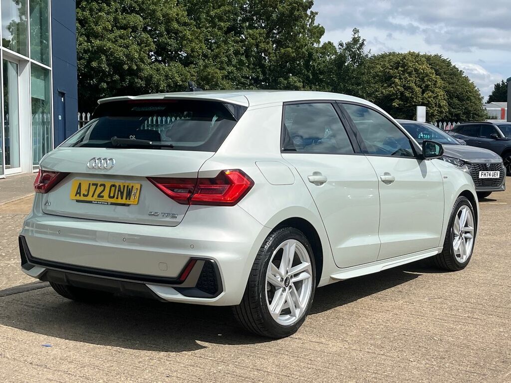 Audi A1 1.0 Tfsi 30 S Line Sportback Eur Silver #3