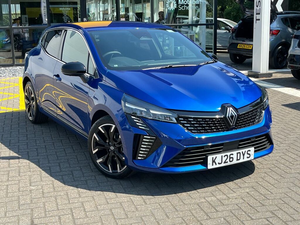 Renault Clio Hatchback Techno KJ26DYS Blue