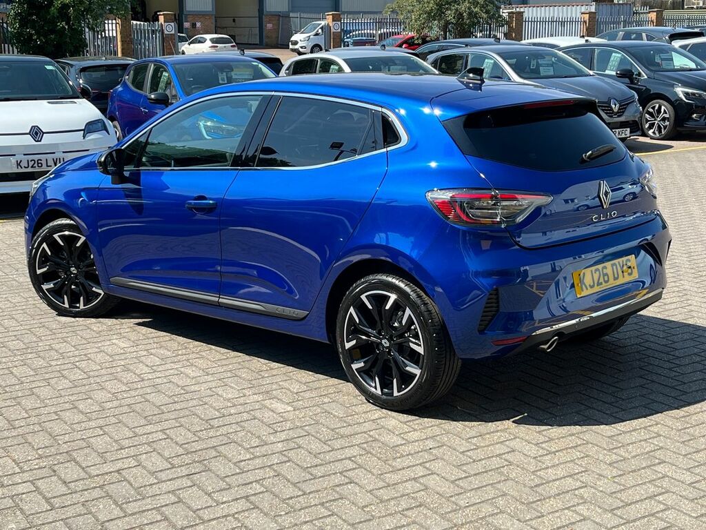 Renault Clio Hatchback Techno KJ26DYS Blue #5