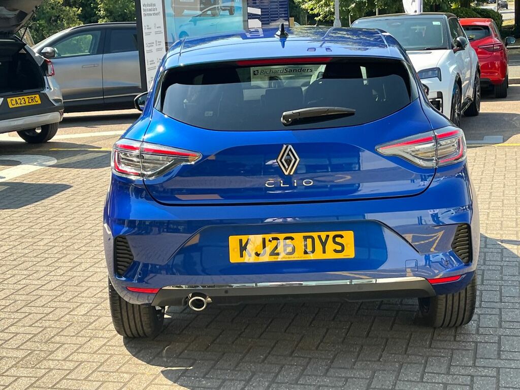 Renault Clio Hatchback Techno KJ26DYS Blue #4