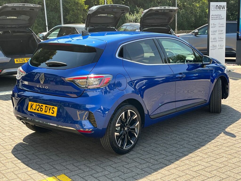Renault Clio Hatchback Techno KJ26DYS Blue #3