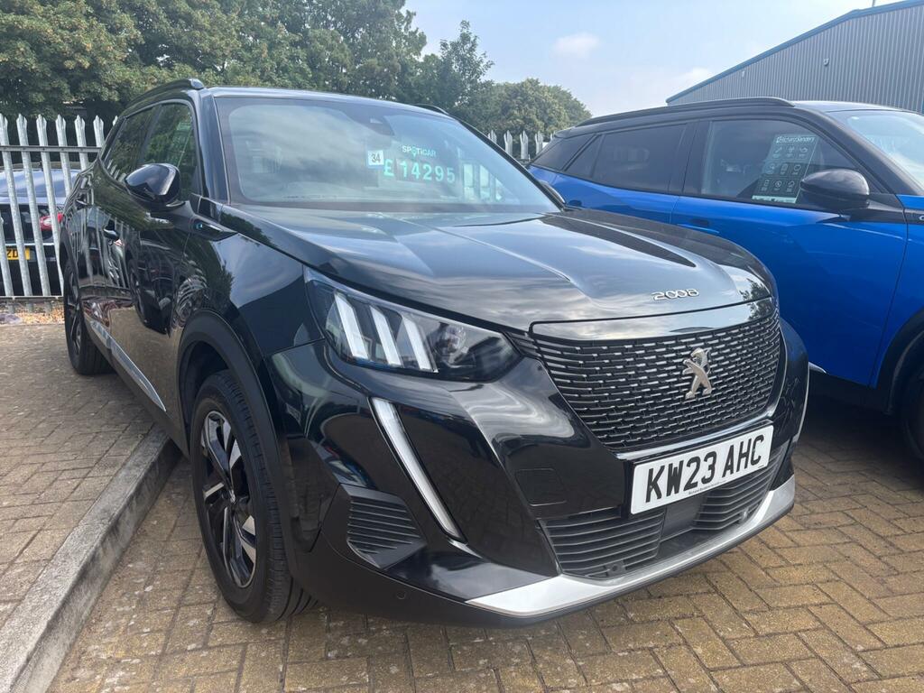 Peugeot e-2008 50Kwh Gt 7Kw Charger Black