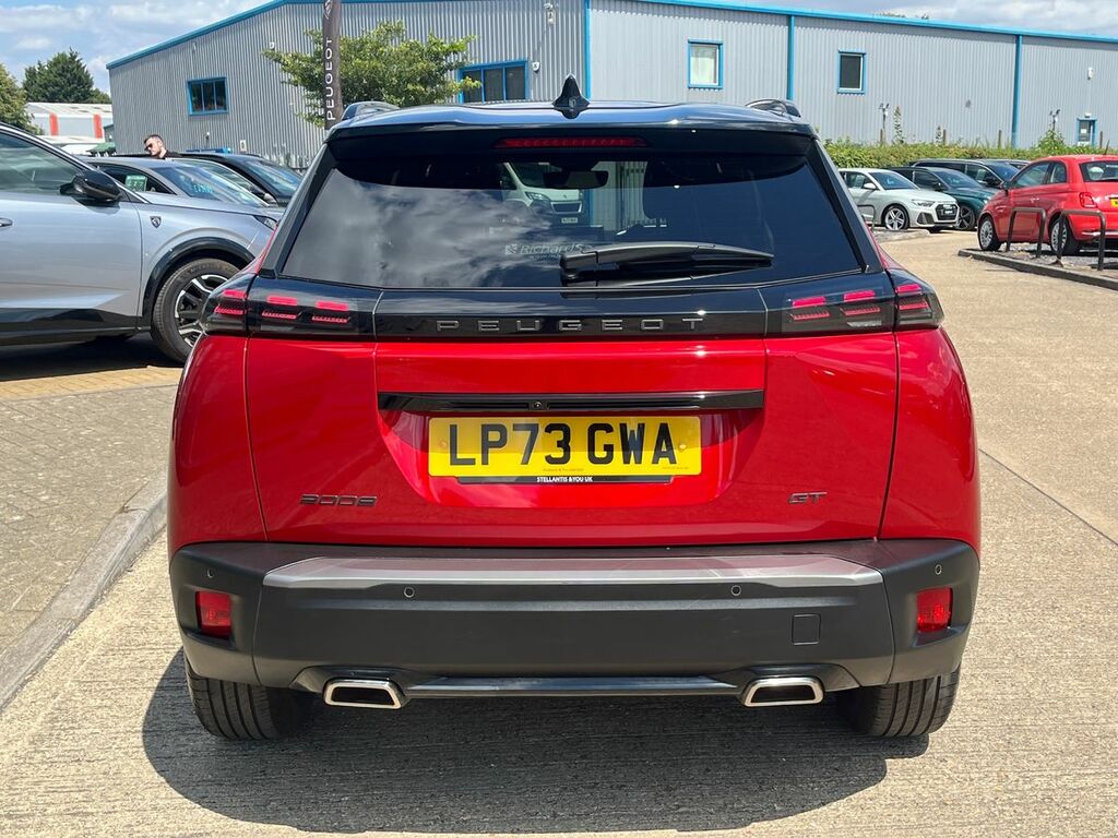 Peugeot 2008 1.2 Puretech Gt Suv Eat Euro 6 Ss 1 Red #4