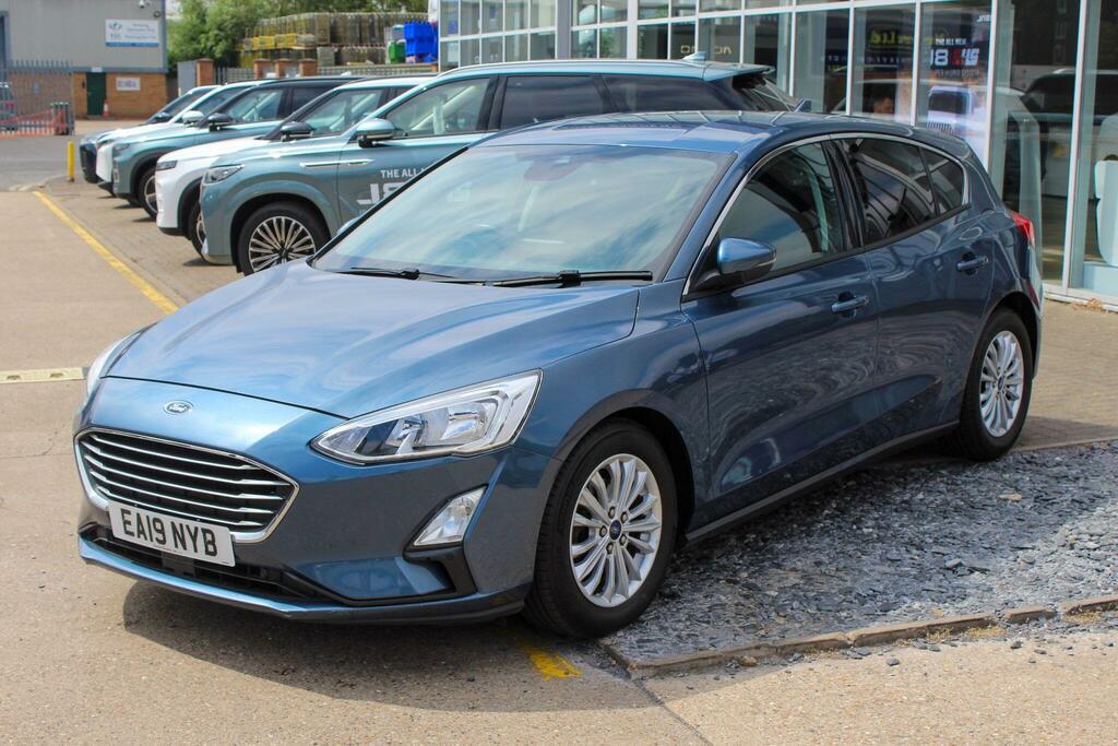 Ford Focus 1.0T Ecoboost Titanium Euro 6 Ss Blue #3