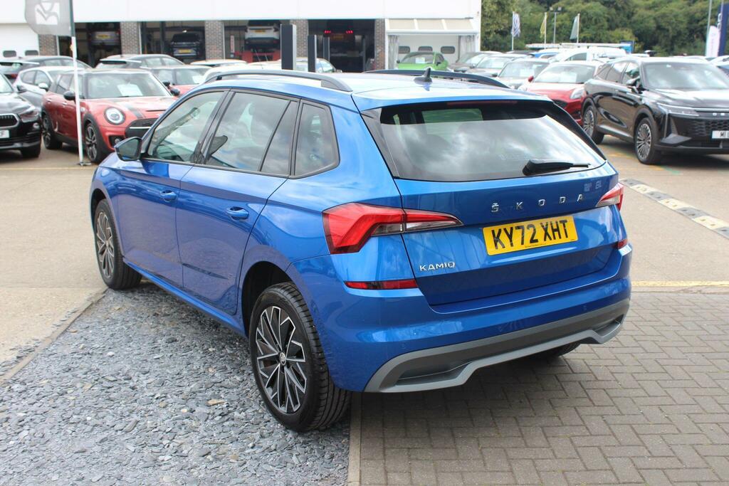 Skoda Kamiq 1.0 Tsi Se Drive Euro 6 Ss KY72XHT Blue #4
