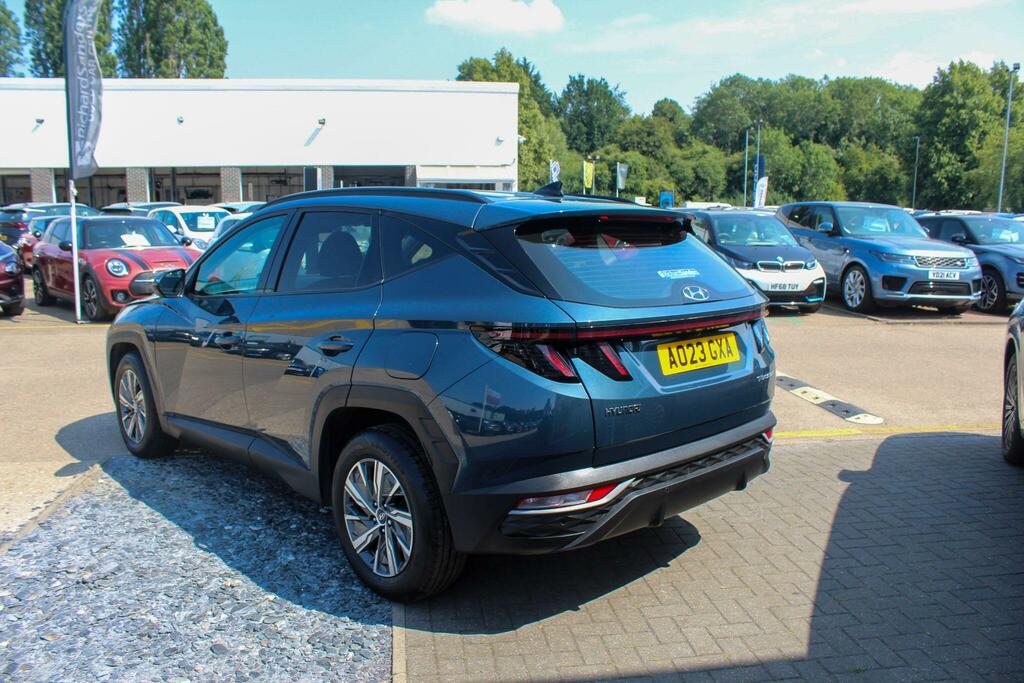 Hyundai Tucson 1.6 T-gdi Se Connect Euro 6 Ss AO23GXA Blue #4