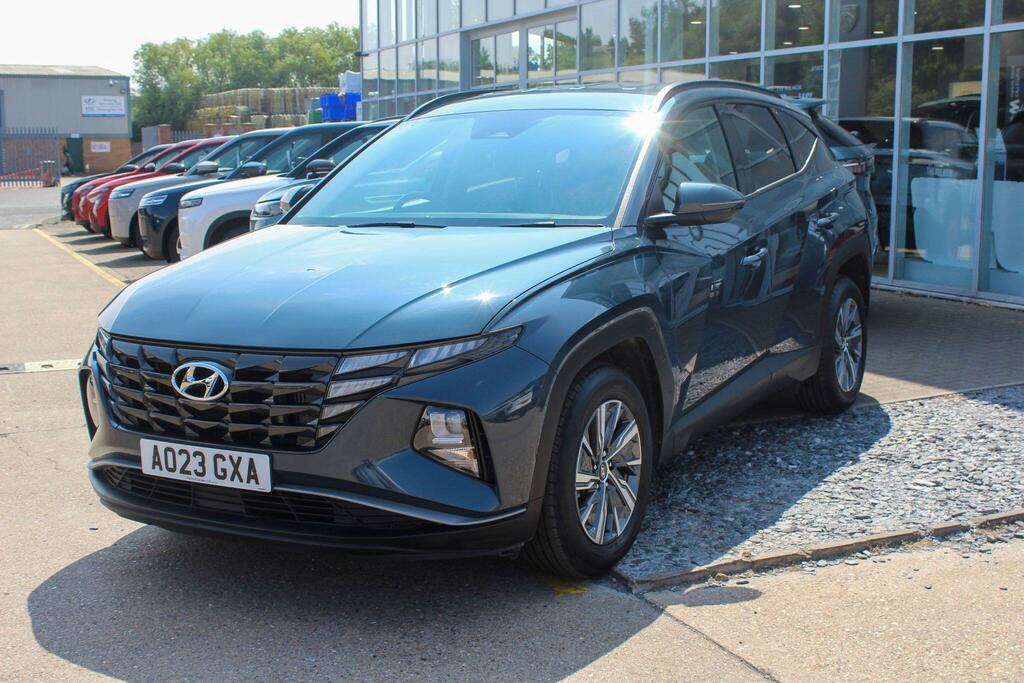 Hyundai Tucson 1.6 T-gdi Se Connect Euro 6 Ss AO23GXA Blue #3