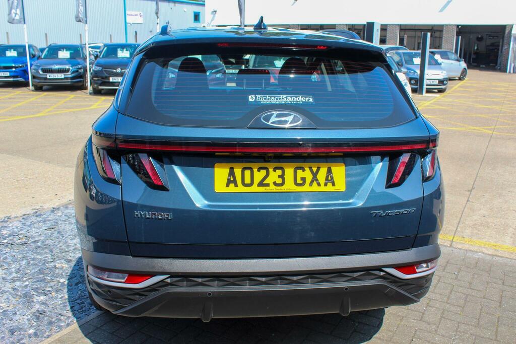 Hyundai Tucson 1.6 T-gdi Se Connect Euro 6 Ss AO23GXA Blue #6