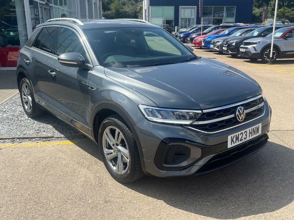 Volkswagen T-Roc 1.5 Tsi R-line Suv Dsg Euro 6 Ss 15 Grey