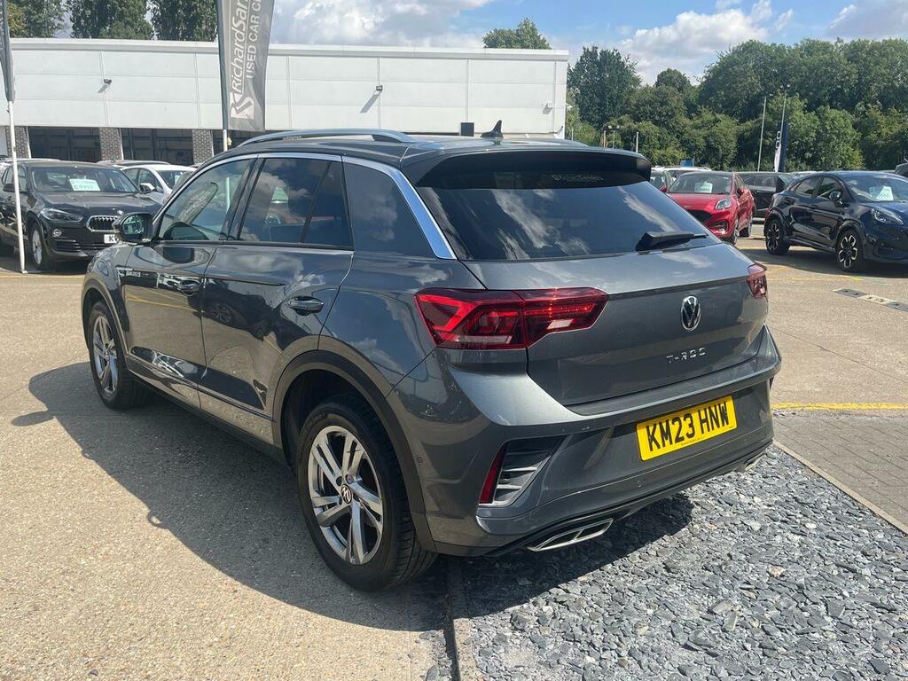 Volkswagen T-Roc 1.5 Tsi R-line Suv Dsg Euro 6 Ss 15 KM23HNW Grey #5