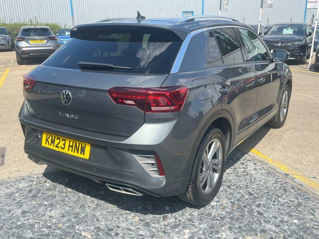 Volkswagen T-Roc 1.5 Tsi R-line Suv Dsg Euro 6 Ss 15 KM23HNW Grey #3