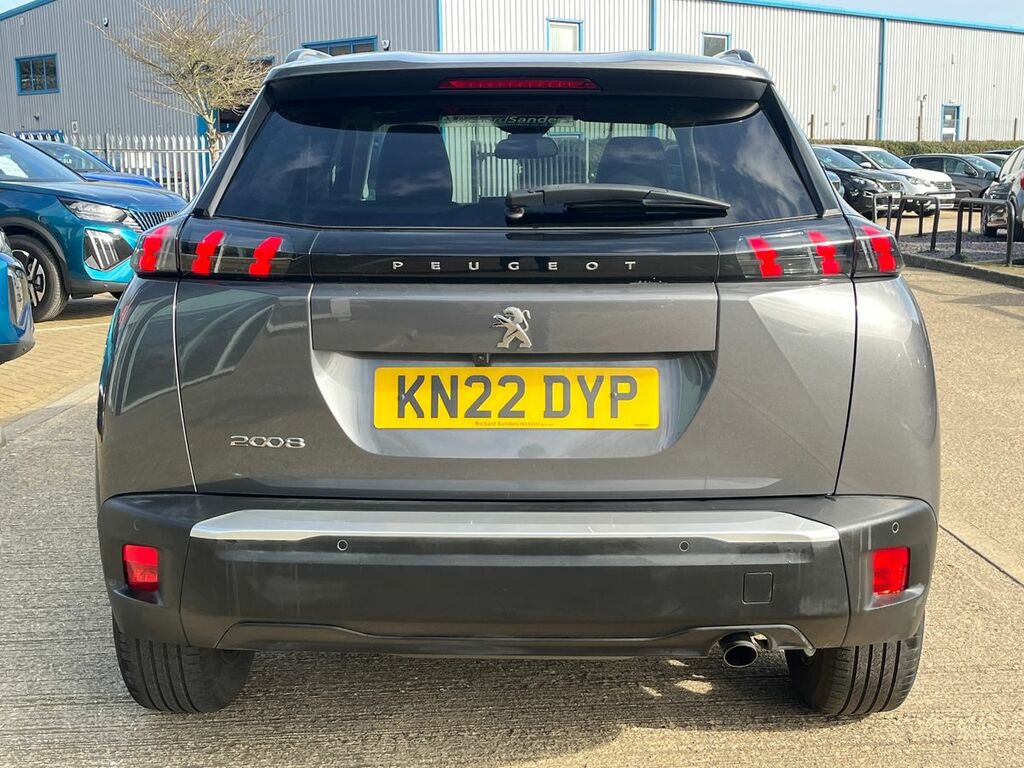 Peugeot 2008 1.2 Puretech Allure Premium Euro 6 Ss Grey #4