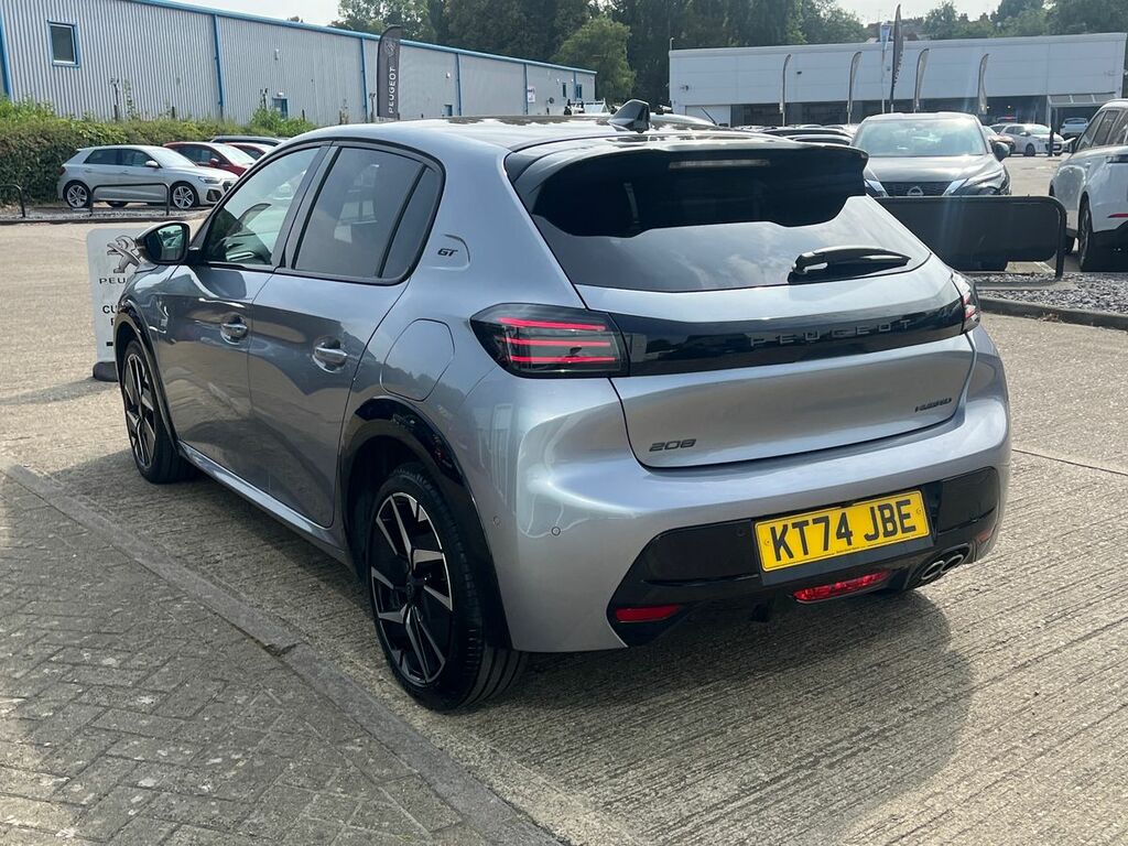 Peugeot 208 1.2 Gt E-dsc6 Euro 6 Ss Grey #5