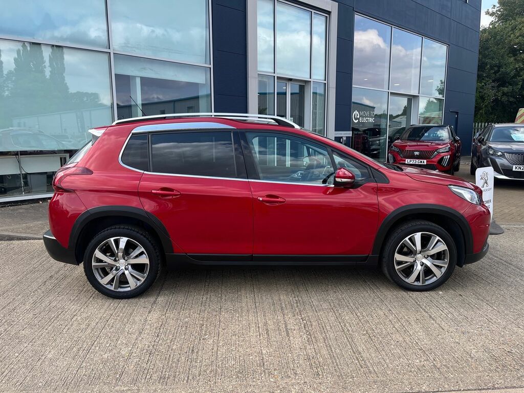 Peugeot 2008 1.2 Puretech Allure Premium Euro 6 Ss Red #2