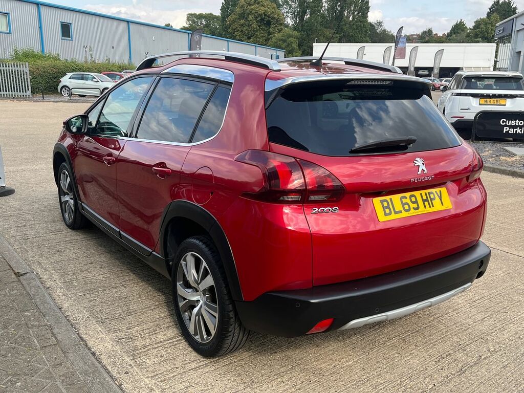 Peugeot 2008 1.2 Puretech Allure Premium Euro 6 Ss Red #5