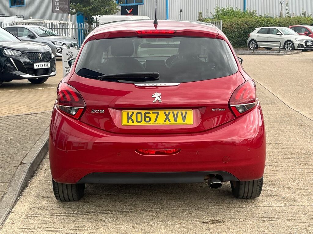 Peugeot 208 1.2 Puretech Gt Line Hatchback E Red #4