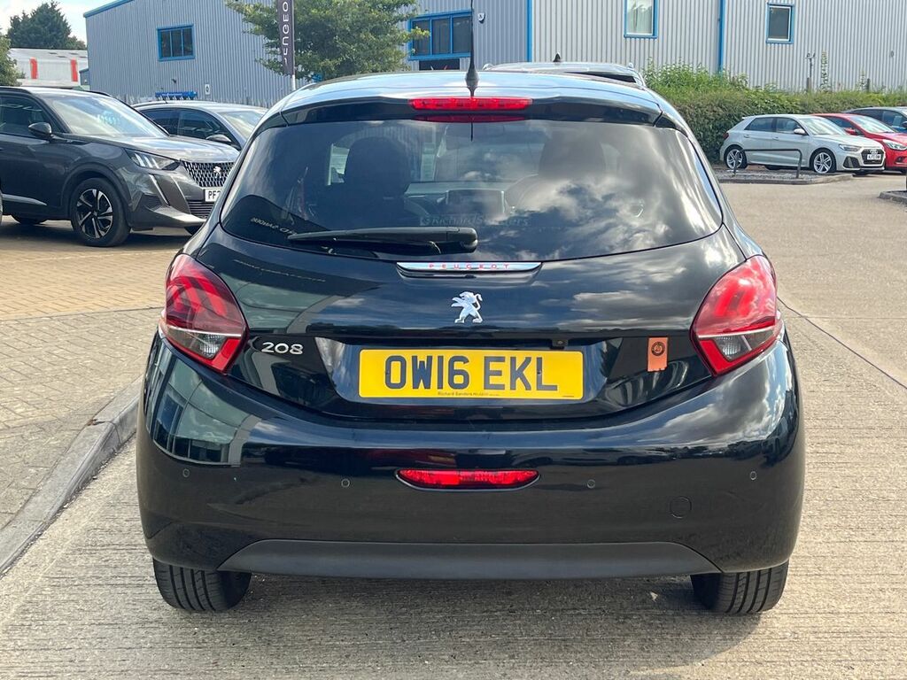 Peugeot 208 1.2 Puretech Roland Garros Hatchback Ma Black #4