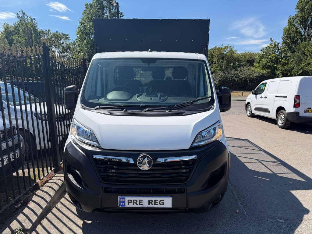 Vauxhall Movano 3500 Biturbo Hd Prime Cage Tipper L2 DN75ZYY #4