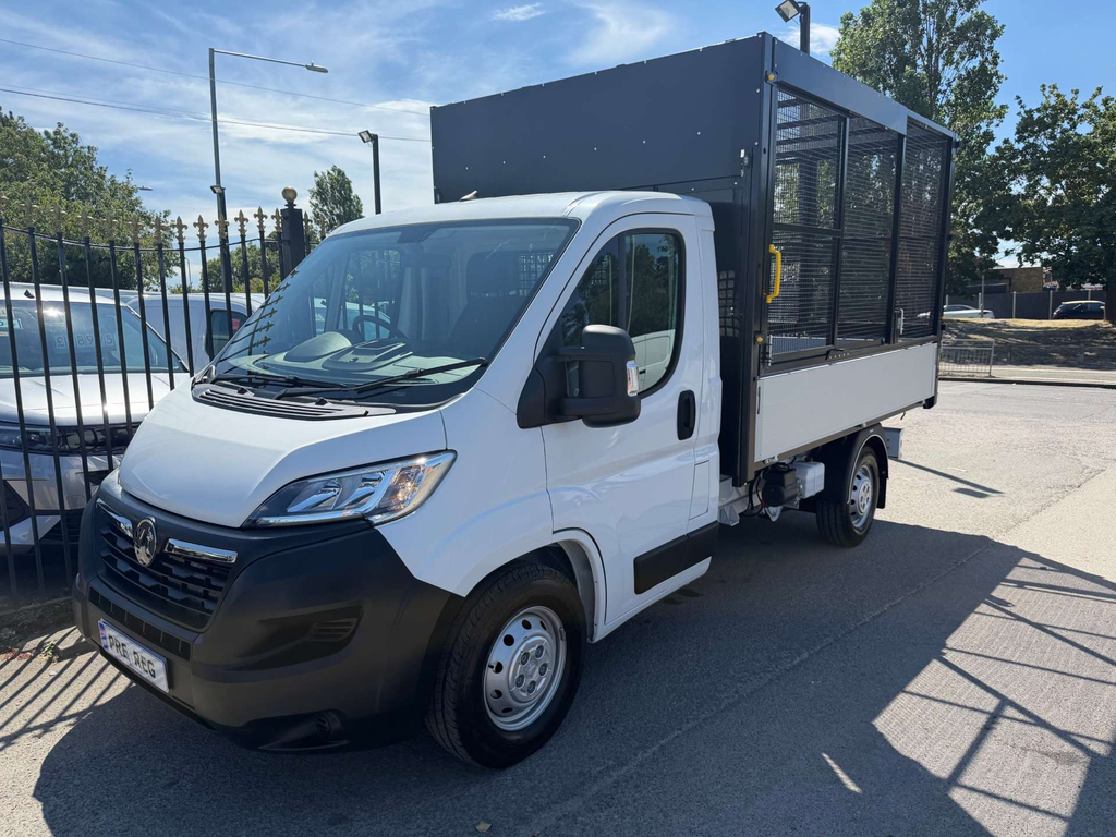 Vauxhall Movano 3500 Biturbo Hd Prime Cage Tipper L2 DN75ZYY #3