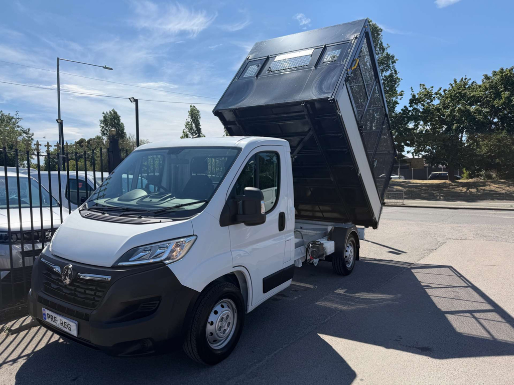 Vauxhall Movano 3500 Biturbo Hd Prime Cage Tipper L2 