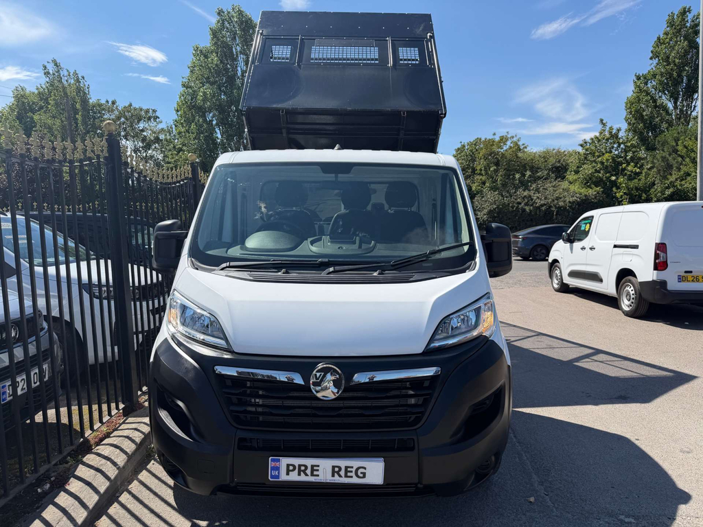 Vauxhall Movano 3500 Biturbo Hd Prime Cage Tipper L2 DN75ZYY #2