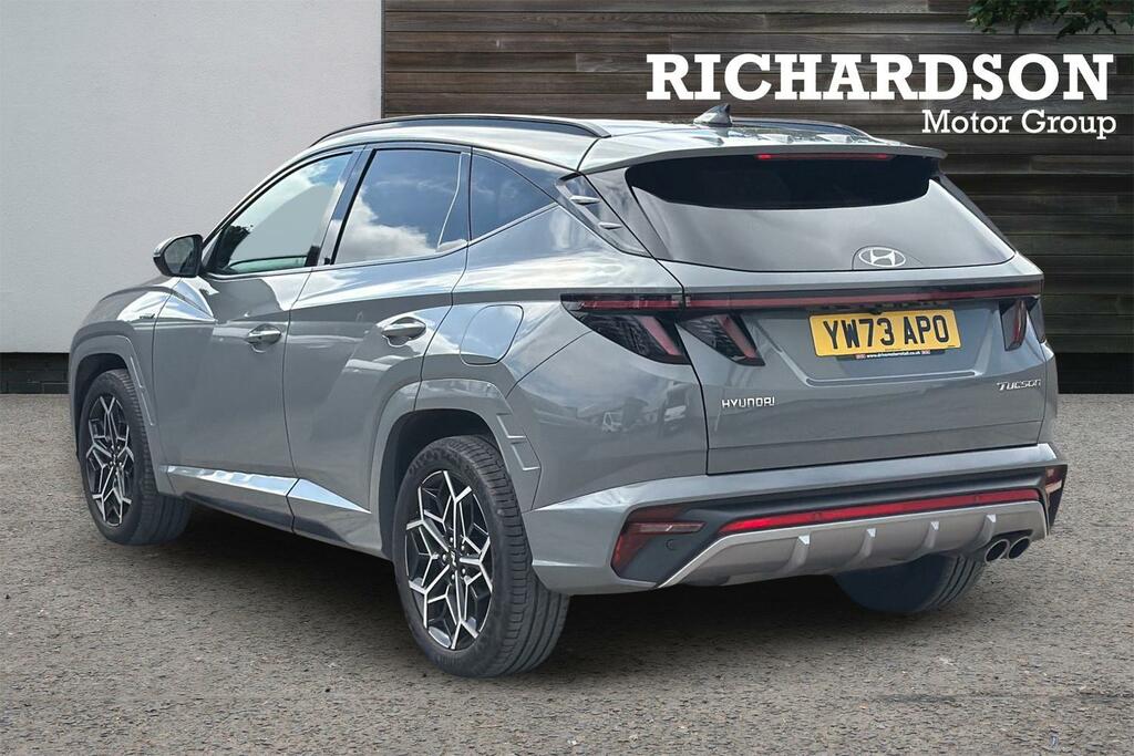 Hyundai Tucson 1.6 T-gdi N Line S Euro 6 Ss YW73APO Grey #5