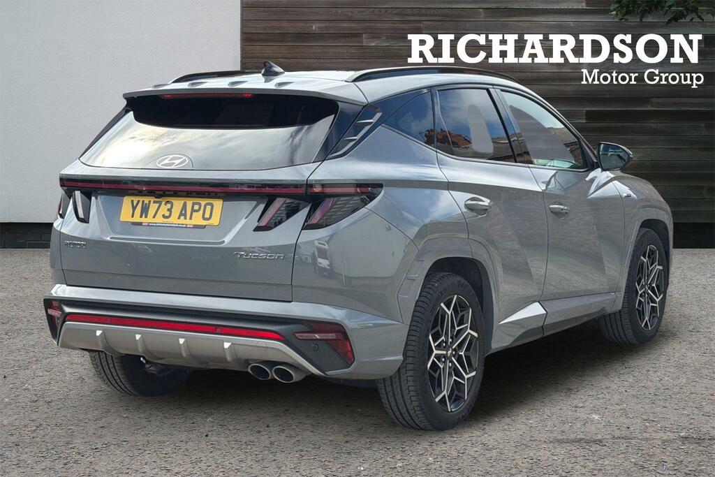 Hyundai Tucson 1.6 T-gdi N Line S Euro 6 Ss YW73APO Grey #3