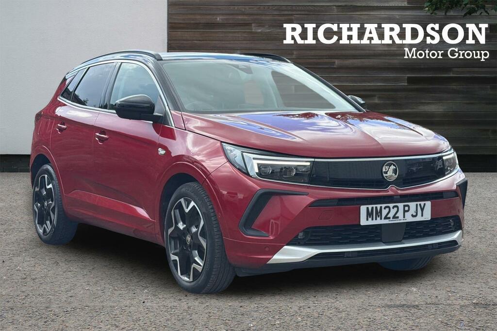 Vauxhall Grandland 1.2 Turbo Elite Euro 6 Ss Red