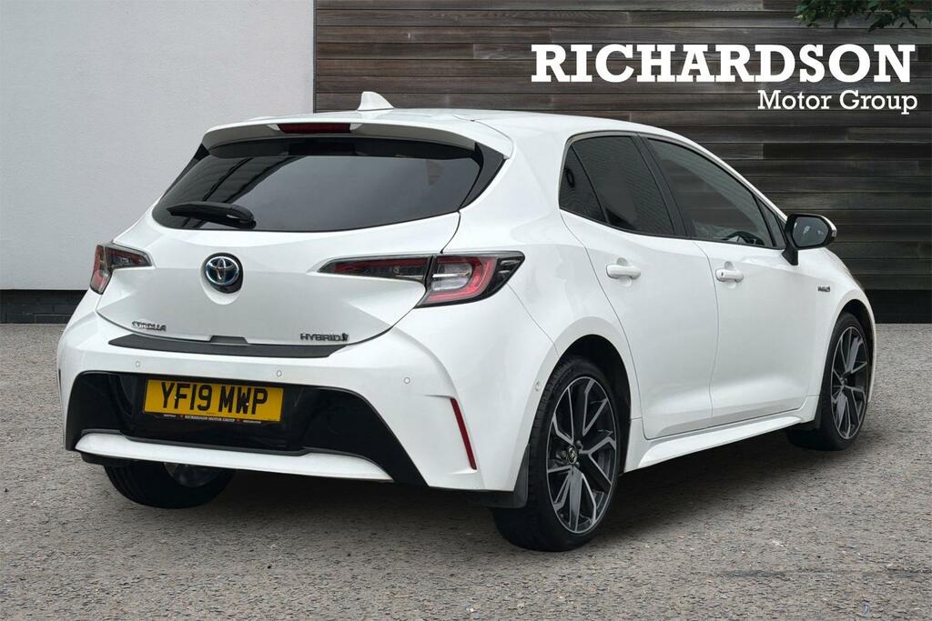 Toyota Corolla 1.8 Vvt-h Excel Cvt Euro 6 Ss YF19MWP White #3