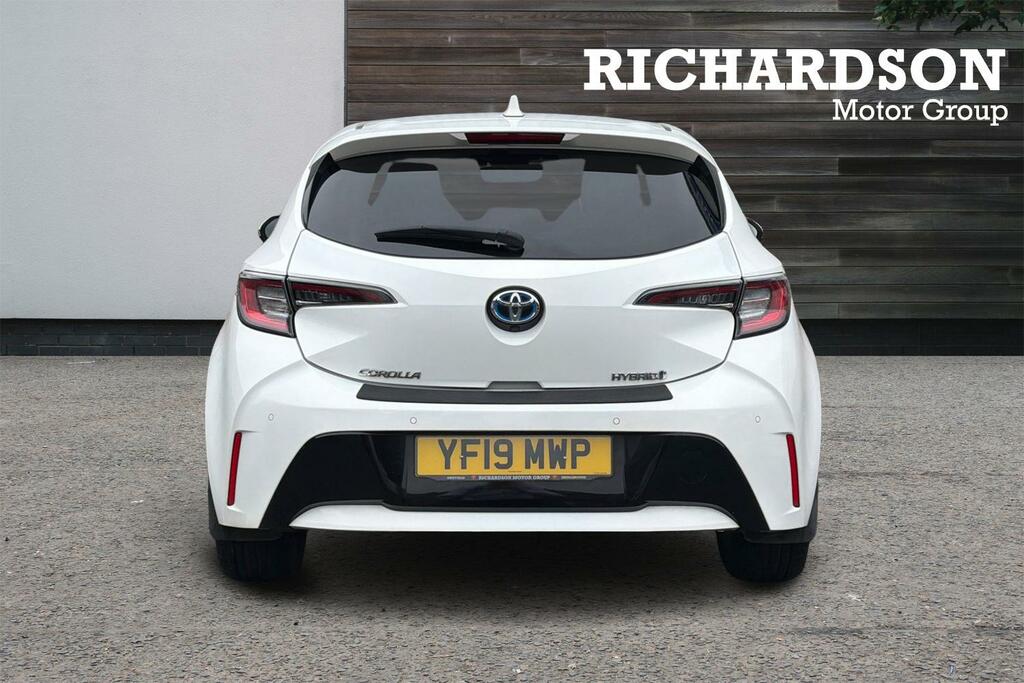 Toyota Corolla 1.8 Vvt-h Excel Cvt Euro 6 Ss YF19MWP White #4