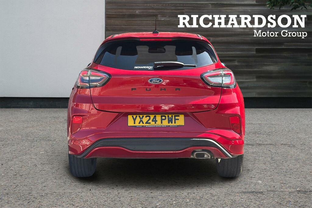 Ford Puma 1.0 Ecoboost Hybrid Mhev St-line YX24PWF Red #4