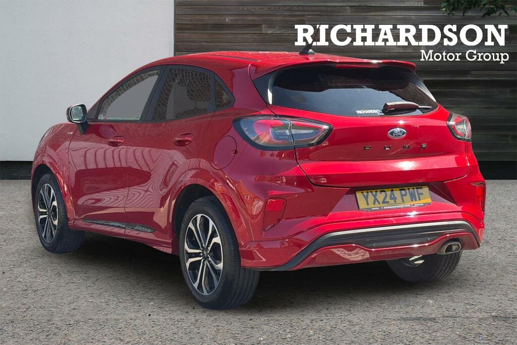 Ford Puma 1.0 Ecoboost Hybrid Mhev St-line YX24PWF Red #5