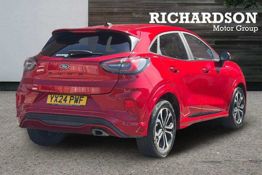Ford Puma 1.0 Ecoboost Hybrid Mhev St-line YX24PWF Red #3