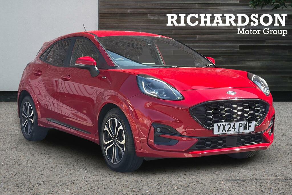 Ford Puma 1.0 Ecoboost Hybrid Mhev St-line YX24PWF Red