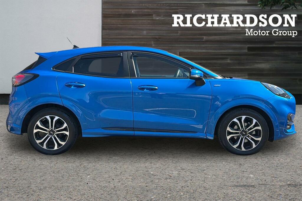 Ford Puma 1.0 Ecoboost Hybrid Mhev St-line PL73YRD Blue #2