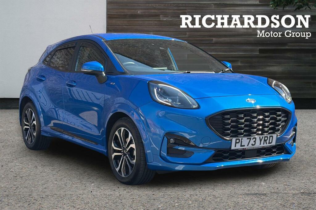 Ford Puma 1.0 Ecoboost Hybrid Mhev St-line PL73YRD Blue