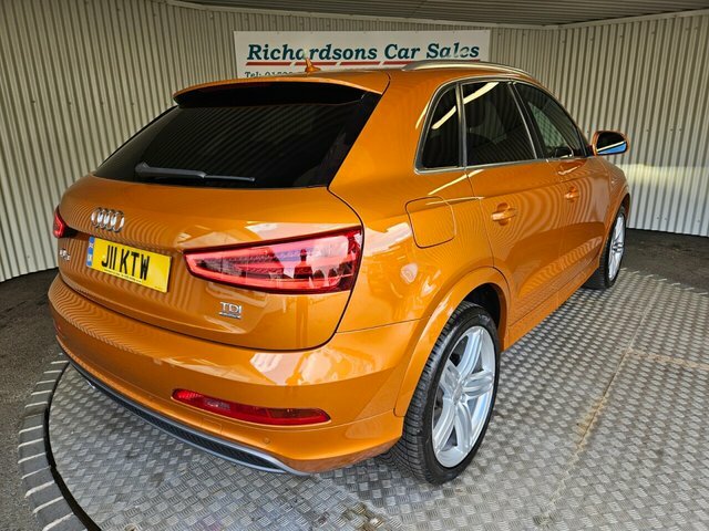 Audi Q3 2.0 Tdi S Line Plus Suv S Tronic Quattr Orange #3