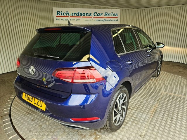 Volkswagen Golf 1.6 Tdi Match Hatchback Euro 6 Blue #3