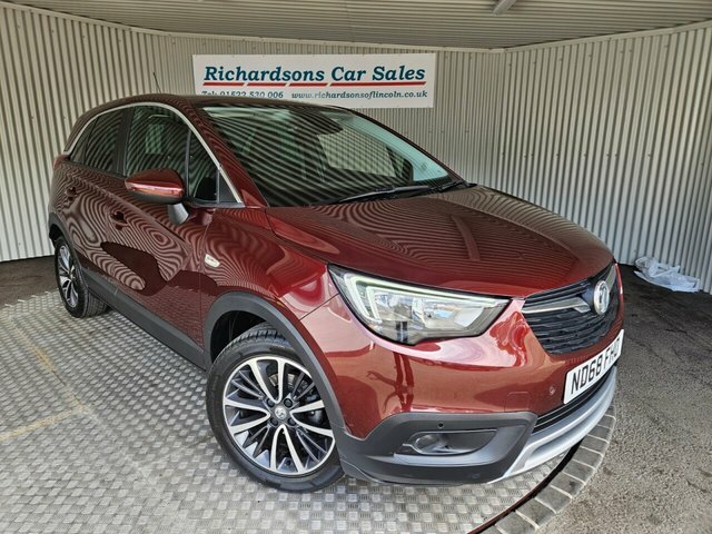 Vauxhall Crossland X 1.5 Turbo D Ecotec Elite Suv Eur Red