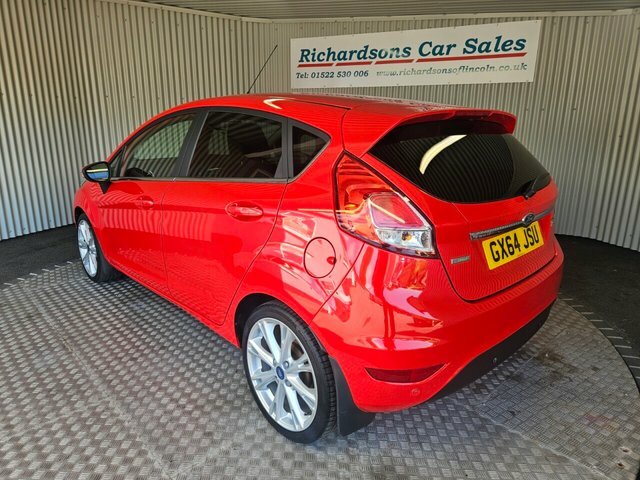 Ford Fiesta 1.0T Ecoboost Titanium X Hatchback Manu Red #6
