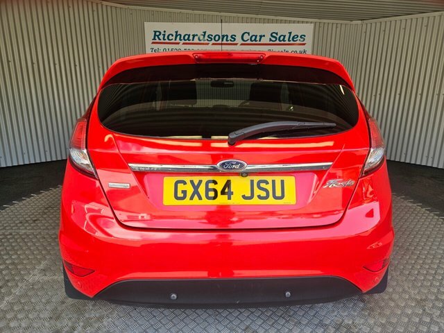 Ford Fiesta 1.0T Ecoboost Titanium X Hatchback Manu Red #4