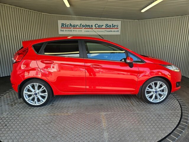 Ford Fiesta 1.0T Ecoboost Titanium X Hatchback Manu Red #2