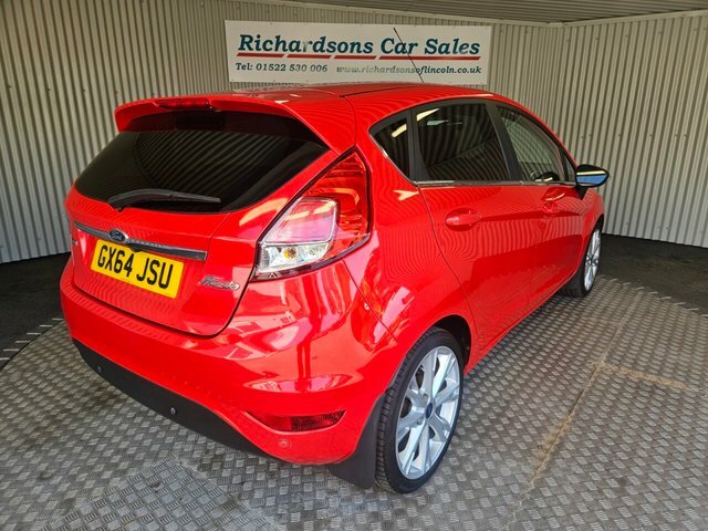Ford Fiesta 1.0T Ecoboost Titanium X Hatchback Manu Red #3