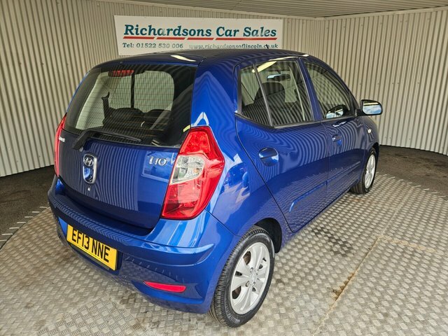 Hyundai I10 1.2 Active Hatchback Euro 5 85 Blue #2