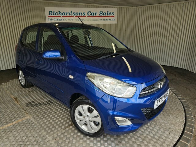 Hyundai I10 1.2 Active Hatchback Euro 5 85 Blue
